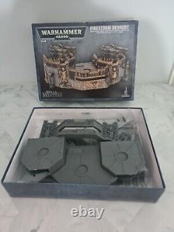 Mur des martyrs de Warhammer 40k REDOUBT FIRESTORM Neuf dans sa boîte Rare OOP