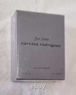 NARCISO RODRIGUEZ POUR LUI Eau de Toilette 50ml SPRAY HOMMES (BOÎTE SCELLÉE) RARE