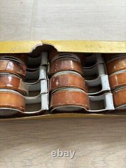NOUVEAU Lot de 12 rouleaux de ruban adhésif Scotch en cellophane dans leur boîte d'affichage d'origine RARE
