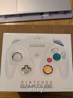 NOUVEAU MANETTE Nintendo GameCube OFFICIELLE EN BOÎTE BLANCHE RARE