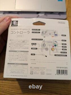 NOUVEAU MANETTE Nintendo GameCube OFFICIELLE EN BOÎTE BLANCHE RARE