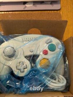 NOUVEAU MANETTE Nintendo GameCube OFFICIELLE EN BOÎTE BLANCHE RARE