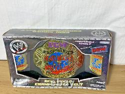 NOUVELLE CEINTURE DE CHAMPIONNAT MONDIAL LOURD WWE ECW Rare 2007 JAKKS Ceinture