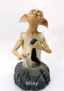 New Boxed Harry Potter Gentle Giant Buste Dobby The Elf Rare