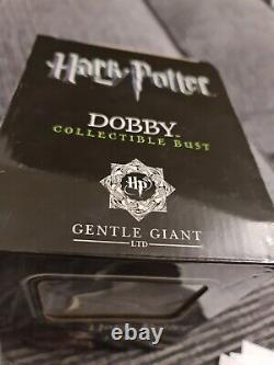 New Boxed Harry Potter Gentle Giant Buste Dobby The Elf Rare