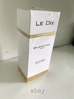 New-boxed-non Ouvert- Balenciaga Paris Le DIX 3.4oz 100ml. Eau De Toilette-rare