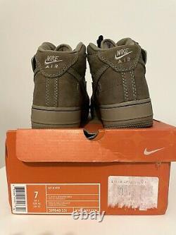 Nike Air Af X Mid'recon' Camo Olive Taille Uk 6 Brand New In Box Rare