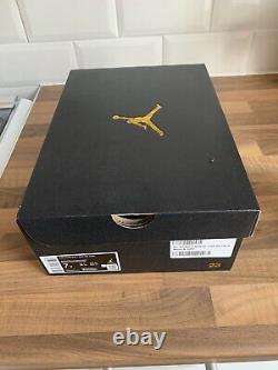 Nike Air Jordan 1 MID Haut Or Noir Cuir Us 7 Uk 6 Eu 40 25cm Neuf en boîte Rare