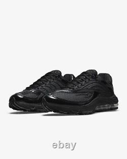 Nike Air Tuned Max Baskets UK 6 Chaussures de Fitness Neuf dans sa boîte PDSF £154.95 RARE Noir