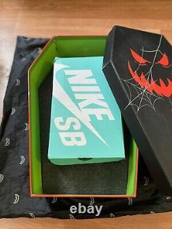Nike Sb Dunk Low Night Of Mischief Halloween Taille De La Boîte Spéciale 9 F&f Rare