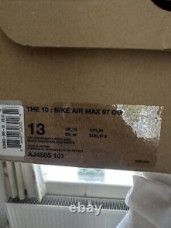 Nike x Off-White Air Max 97 Menta (UK12 TAILLE RARE) NEUF DANS LA BOÎTE