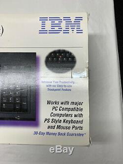 Nouveau 1997 Noir IBM Modèle M13 Clavier Trackpoint 13h6705 Boîte Scellée Rare