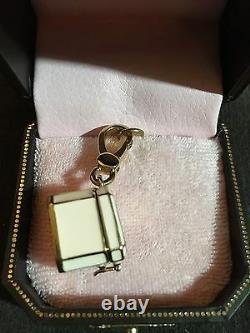 Nouveau Juicy Couture Jewelry Box Charm Yjru261 Charm Cz Heart Inside Rare