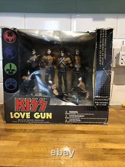 Nouveau Kiss Love Gun Deluxe Figures De La Scène 2004 Mcfarlane Rare