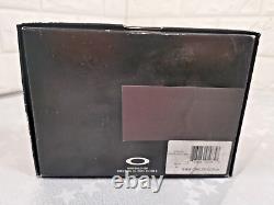 Nouveau Portefeuille Oakley en cuir noir plié en deux avec boîte et insert 95-004 RARE