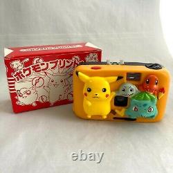 Nouveau Rare Pokémon Print Film Camera Pikachu Shogakukan Japon Modèle Pokemon Box