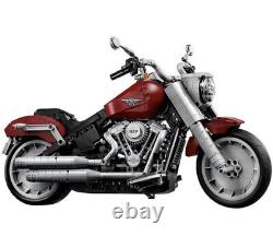 Nouveau & Seled Créateur Expert Harley Davidson Fat Boy 10269 Rare & Retraité