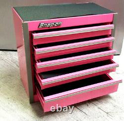 Nouveau Snap-on Pink Micro Tool Box Rare Top - Bottom Set Mini-replica Jewelry