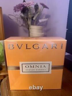 Nouveau, emballé et scellé Bvlgari Omnia Indian Garnet 25 Ml Edt Spray. Rare.
