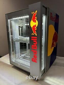 Nouveau réfrigérateur Red Bull modèle rare pour pub, maison, bar ou antre d'homme 220V-240V SANS BOÎTE.