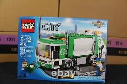 Nouvelle Boîte Scellée! Lego 4432 City Garbage Truck Rare Retraité. Message Prioritaire Gratuit