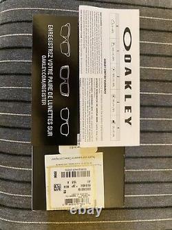 Oakley Madman OO6019 Carbone foncé Ruby Iridium Polarized RARE! NEUF DANS SA BOÎTE