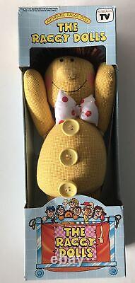 Objet de collection rare : Les Raggy Dolls Sad Sac 1989. Dans sa boîte.