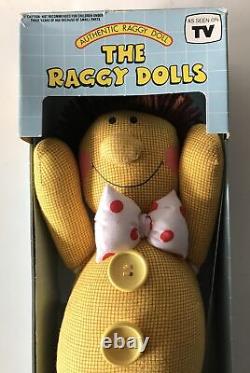 Objet de collection rare : Les Raggy Dolls Sad Sac 1989. Dans sa boîte.