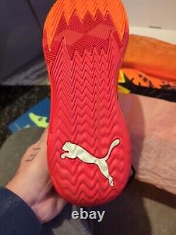 PUMA Cheetos x Scoot Zeros Flamin' Hot Nouvelles Baskets Boîtées Taille 10.5 Rares