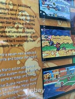 Papier Mario Nintendo N64 Factory Sealed Jeu Vidéo Nouveau Dans La Boîte! Très Rare