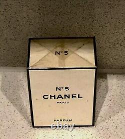 Parfum Pure Vintage Chanel No. 5 (14 ml) NEUF et SCELLÉ dans sa boîte! Rare Gem Mint