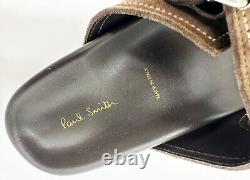 Paul Smith Sandales en daim chocolat Phoenix / Chaussures Neuves dans leur Boîte Rare UK8 EU42 US9