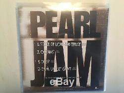 Pearl Jam Boîte Ten Set Sampler Promotionnel 7 45 Limité Rare! Vinyle Coloré