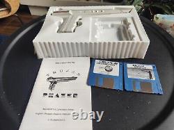 Phazer Trojan pour Atari ST, instructions de boîte de Light Gun, jeux RARE, ENVOI GRATUIT AU ROYAUME-UNI.