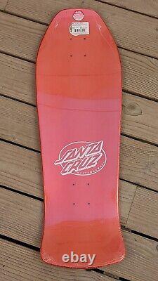 Planche de skateboard vintage rare Santa Cruz Jeff Grosso Toy Box Reissue