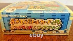 Pokemon Card Japonais E-series Battle Fire Red Leaf Green Booster Box Scellé Nouveau