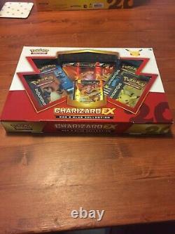Pokemon Charizard Ex Box Red & Blue Collection Inc. Generations Booster Packs