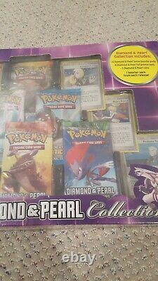 Pokemon Diamond And Pearl Collection Box Booster Rare Sealed Secret Wonders Pack