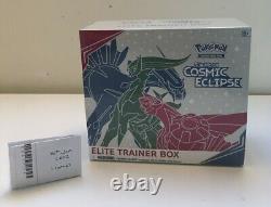 Pokemon Eclipse Cosmique Rare Elite Trainer Box Brand New Seled? Livraison Au Royaume-uni