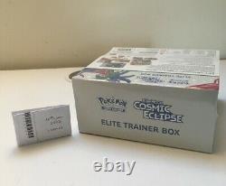 Pokemon Eclipse Cosmique Rare Elite Trainer Box Brand New Seled? Livraison Au Royaume-uni