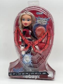 Poupée Bratz NEUVE DANS SA BOÎTE Spiderman 3 Cloe Rare