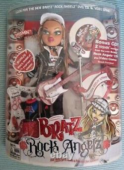 Poupée Bratz Rock Angelz Yasmin Première Édition Rare Neuf Dans La Boîte