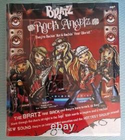 Poupée Bratz Rock Angelz Yasmin Première Édition Rare Neuf Dans La Boîte