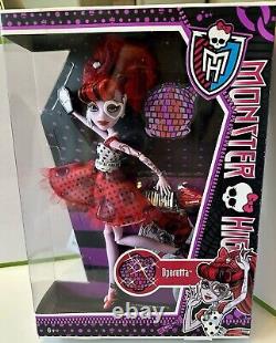 Poupée Monster High rare 'Dot Dead Gorgeous' Operetta No. X4529 neuve dans sa boîte