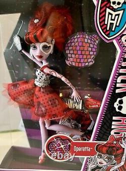 Poupée Monster High rare 'Dot Dead Gorgeous' Operetta No. X4529 neuve dans sa boîte