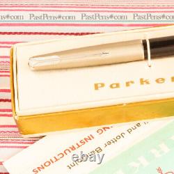 RARE Nouvel Ancien Stock Jamais Encrée Mint Vintage Stylo Plume PARKER 61 Boîte Cadeau