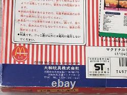 RARE Vintage 1995 Nouveau Set de Jouets en Plastique pour Aliments de McDonald's Japonais dans sa Boîte Hamburger