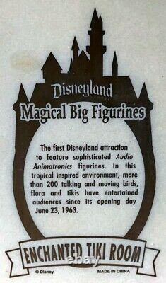 Rare 2004 Disneyland Enchanted Tiki Room Big Fig Edition Limitée Nouveau En Boîte