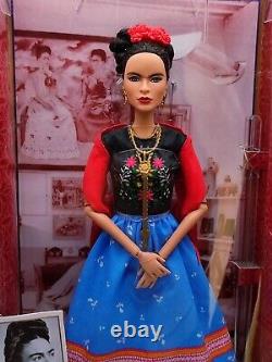 Rare Barbie Frida Kahlo Inspiring Women Series Nouveau Dans La Boîte