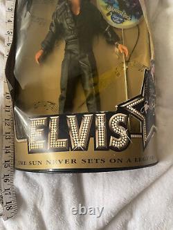 Rare ! Belle poupée/figurine d'Elvis Presley dans sa boîte d'origine. Extrêmement rare. 1993